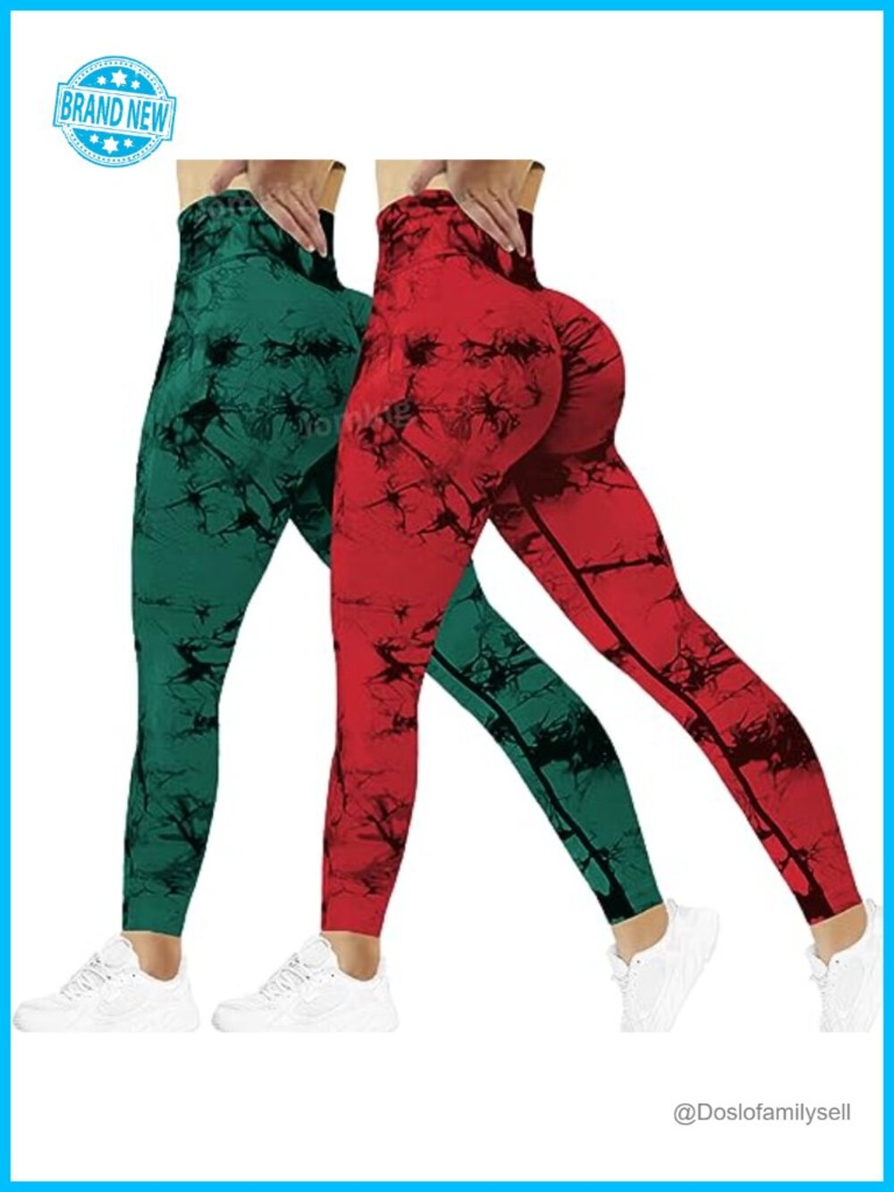 Seamless High Waist Scrunch Butt Lifting Compression Leggings Yoga Workout